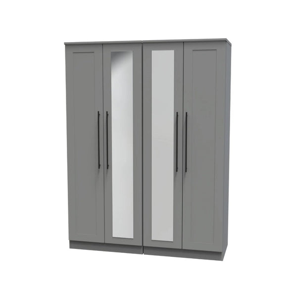 Ready Assembled 4 Door Wardrobes