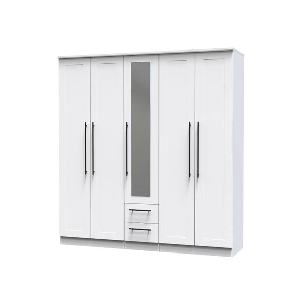 Ready Assembled 5 Door Wardrobes