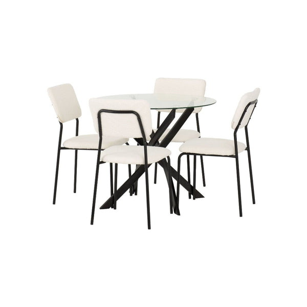 Round Dining Table and Chair Sets