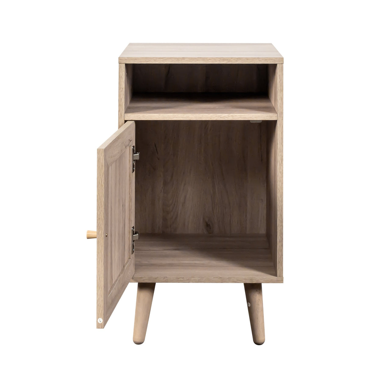 Willow Rattan 1 Door Bedside Table