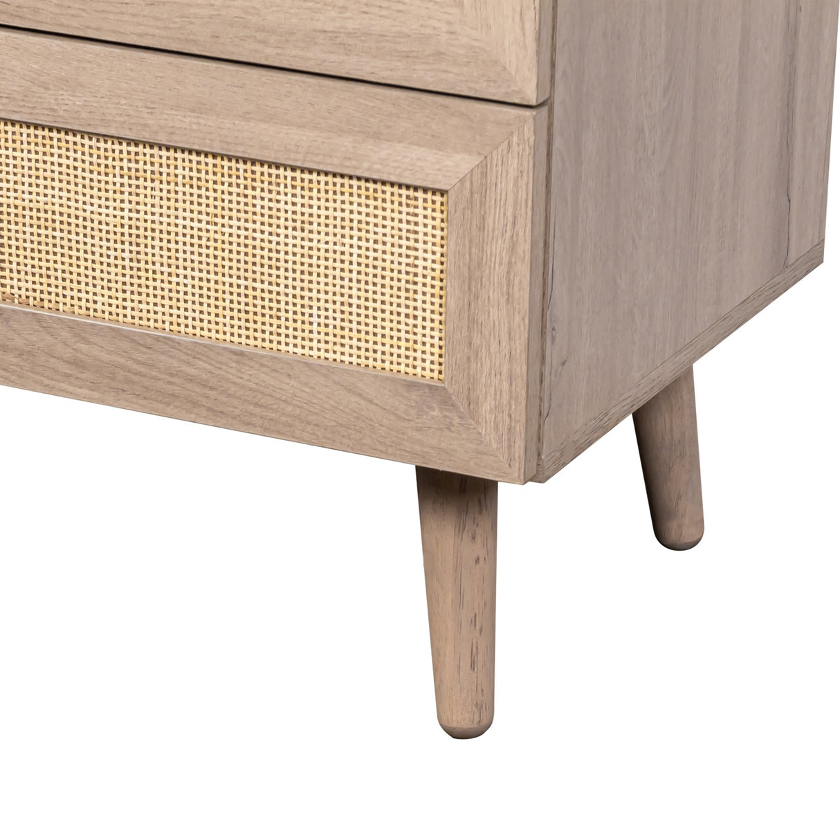 Willow Rattan 4 Drawer Chest of Drawers