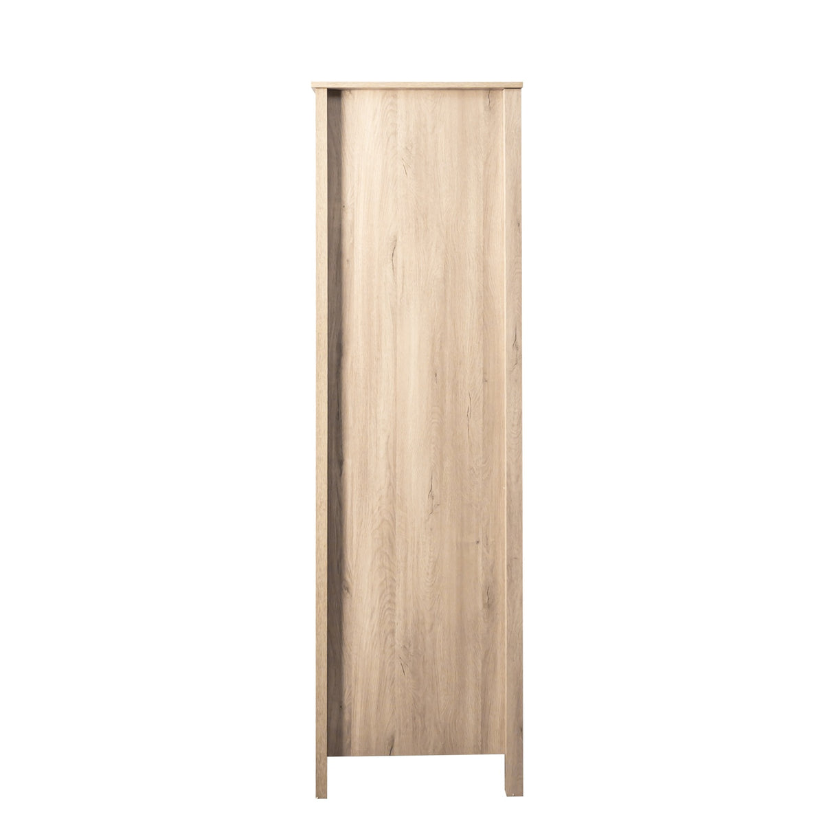 Willow Rattan 3 Door Triple Wardrobe with 2 Drawers