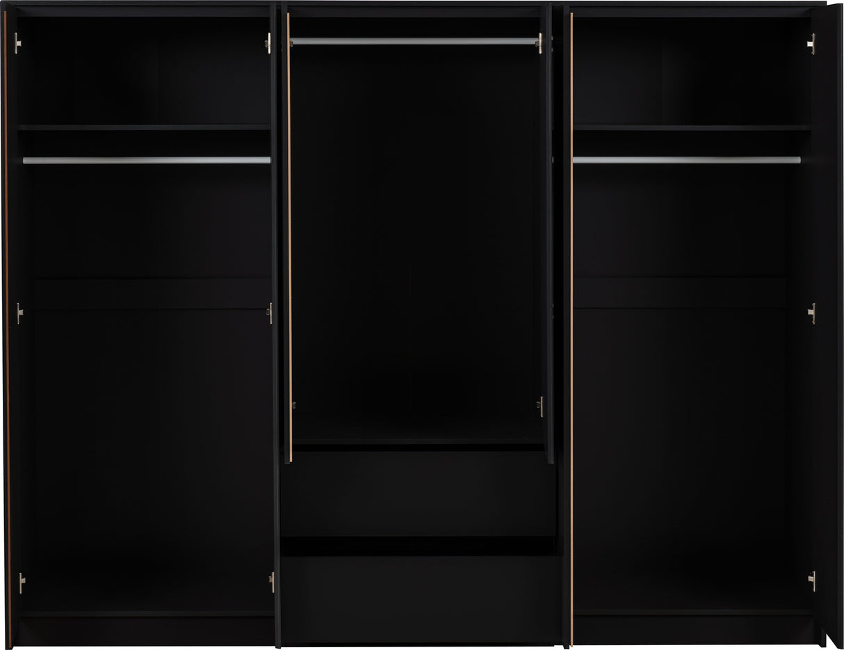Malvern 6 Door 2 Drawer Wardrobe