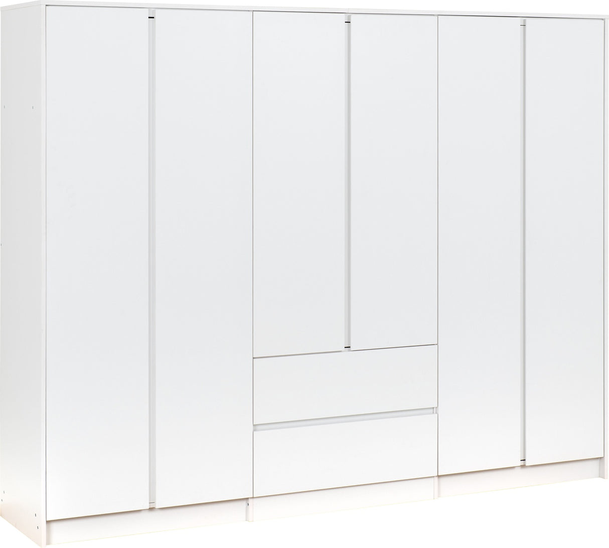 Malvern 6 Door 2 Drawer Wardrobe