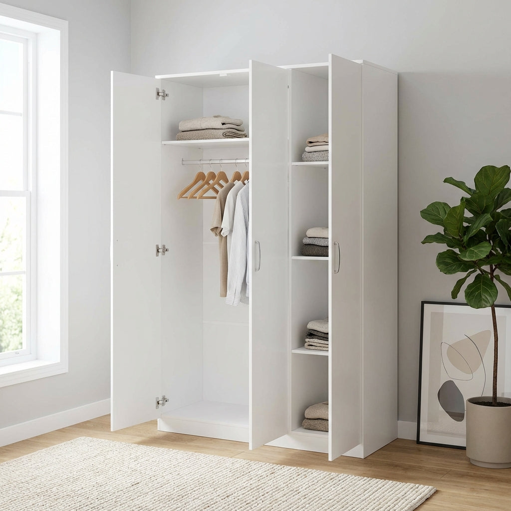 Dakota 3 Door Triple Wardrobe