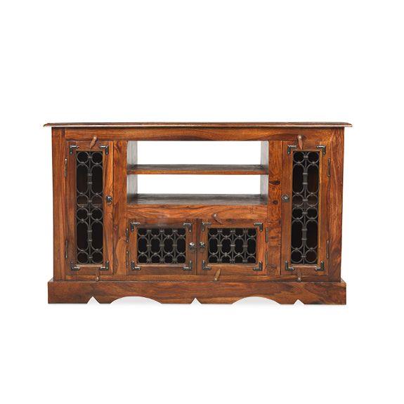 Denali 2 Door 2 Drawer Corner TV Unit