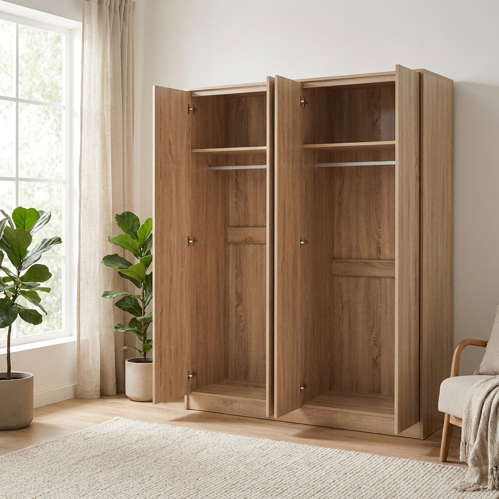Malvern 4 Door Wardrobe