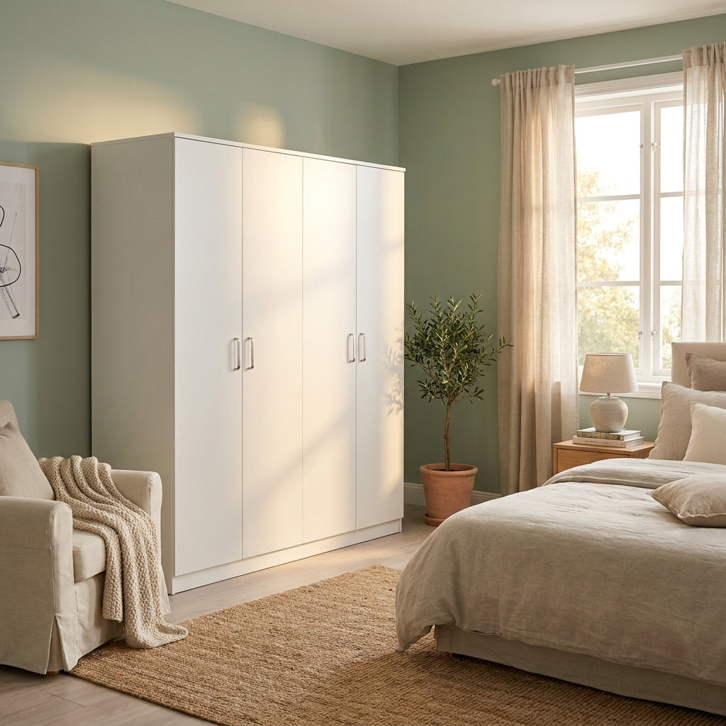 Dakota 4 Door Wardrobe