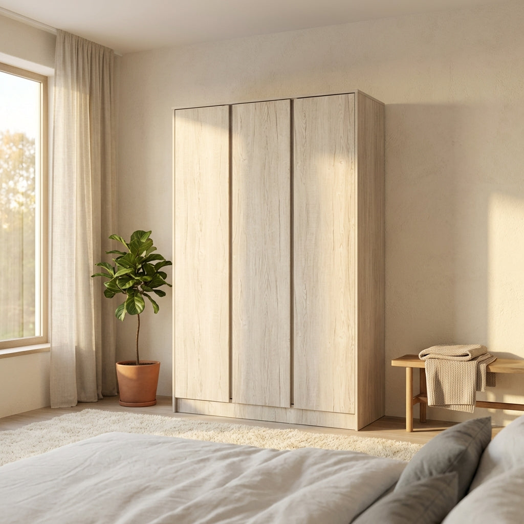 Malvern 3 Door Triple Wardrobe