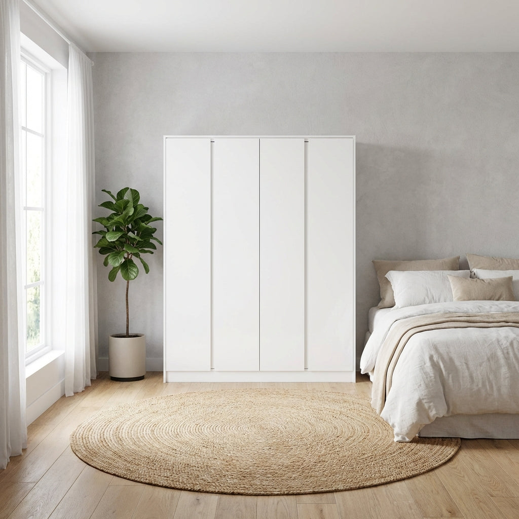 Malvern 4 Door Wardrobe