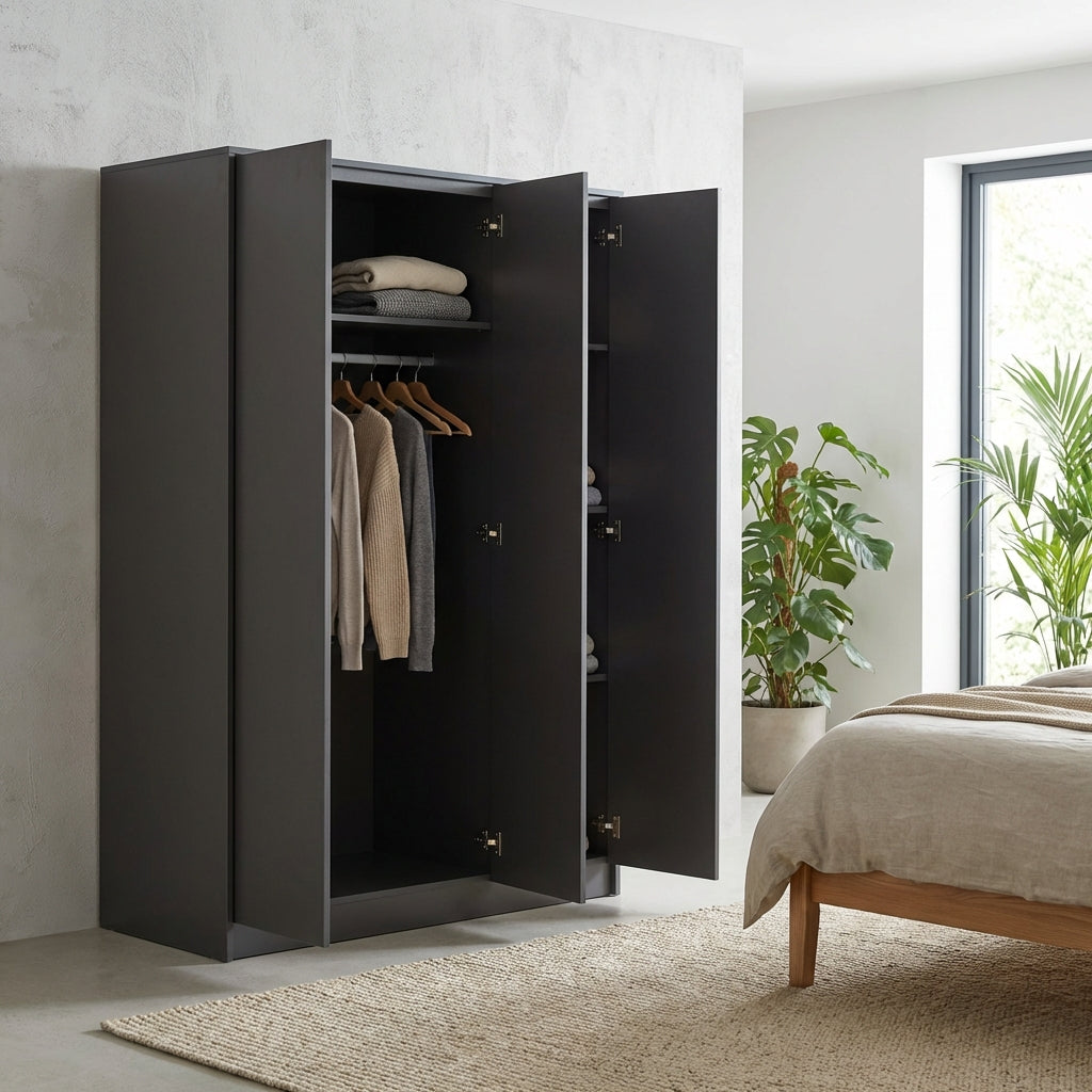 Malvern 3 Door Triple Wardrobe