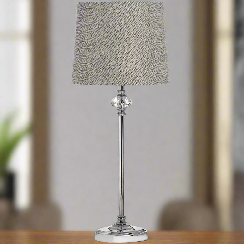 Florence Chrome Table Lamp