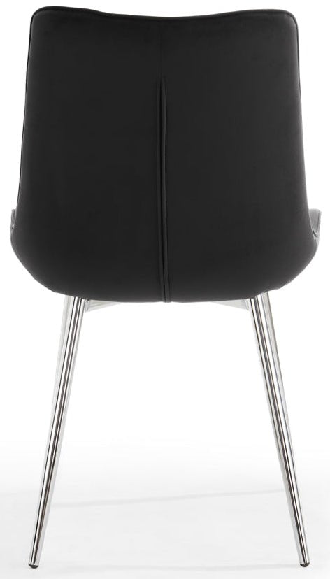 2 Alice Velvet Dining Chairs - TGC