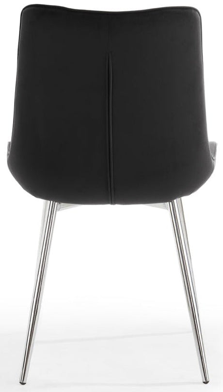 2 Alice Velvet Dining Chairs - TGC