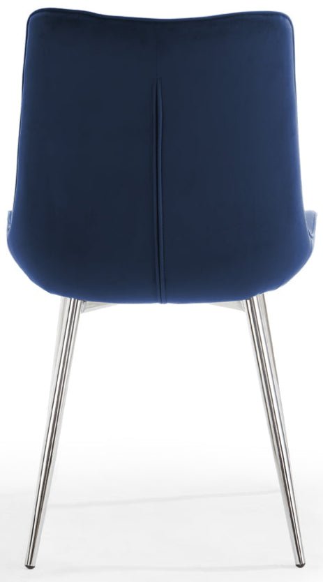 2 Alice Velvet Dining Chairs - TGC