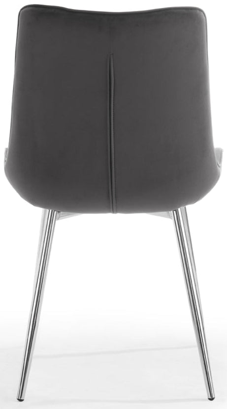 2 Alice Velvet Dining Chairs - TGC
