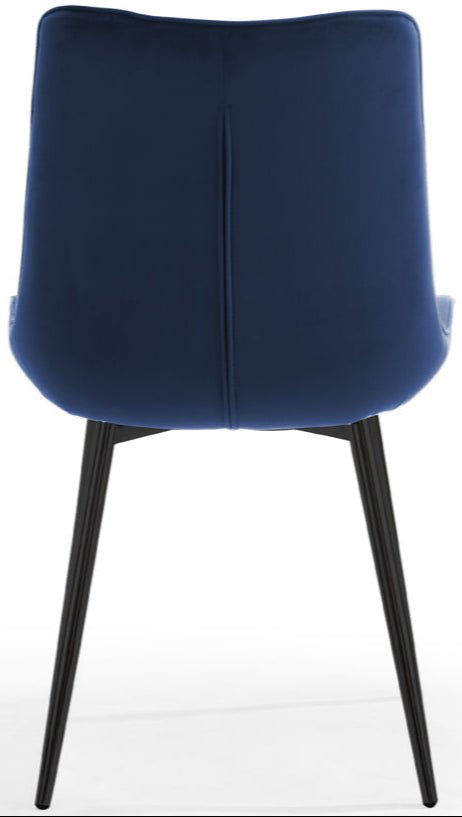 2 Alice Velvet Dining Chairs - TGC
