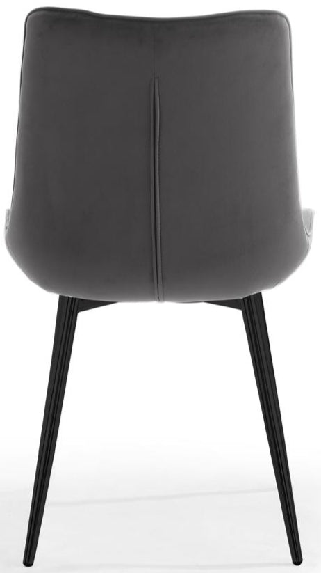 2 Alice Velvet Dining Chairs - TGC