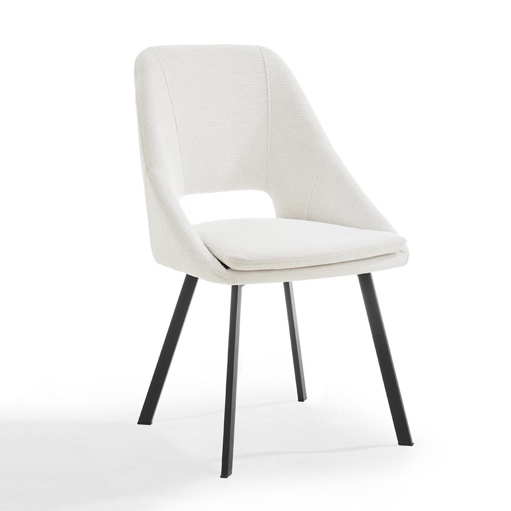 2 Bella Fabric Dining Chairs - TGC