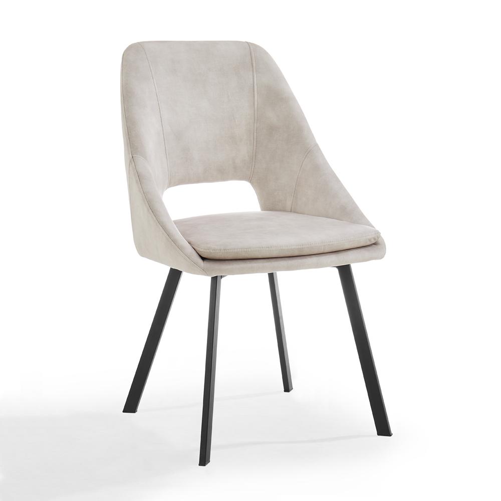 2 Bella Fabric Dining Chairs - TGC