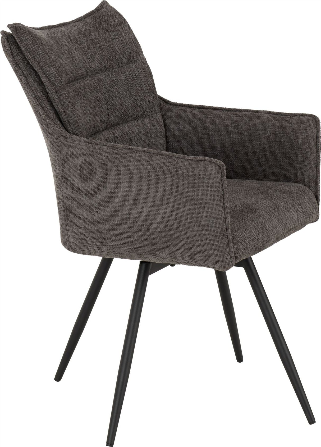 2 Lewis Carver Swivel Chair High Arms - Seconique