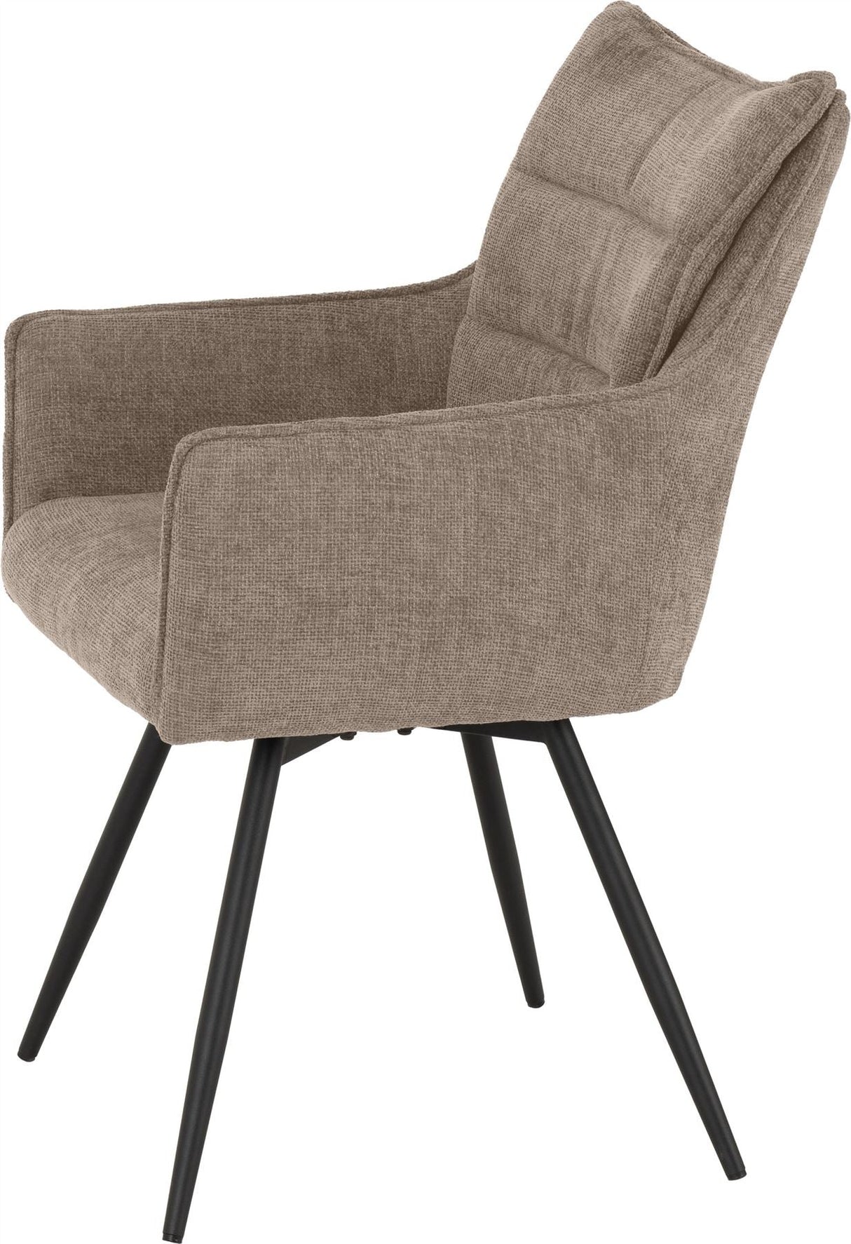 2 Lewis Carver Swivel Chair High Arms - Seconique