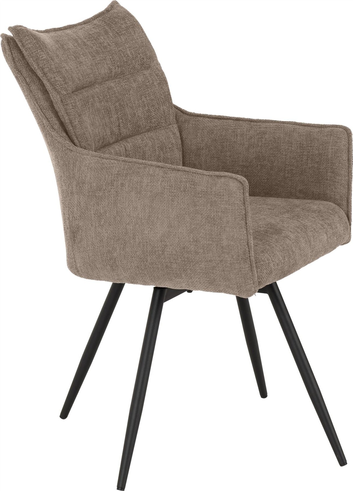 2 Lewis Carver Swivel Chair High Arms - Seconique