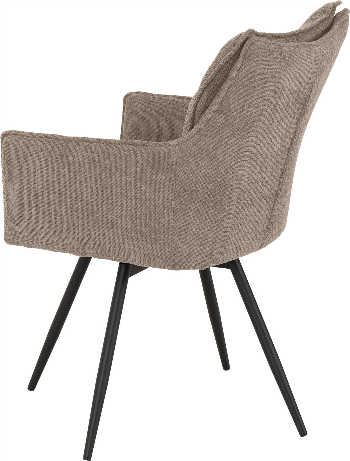 2 Lewis Carver Swivel Chair High Arms - Seconique