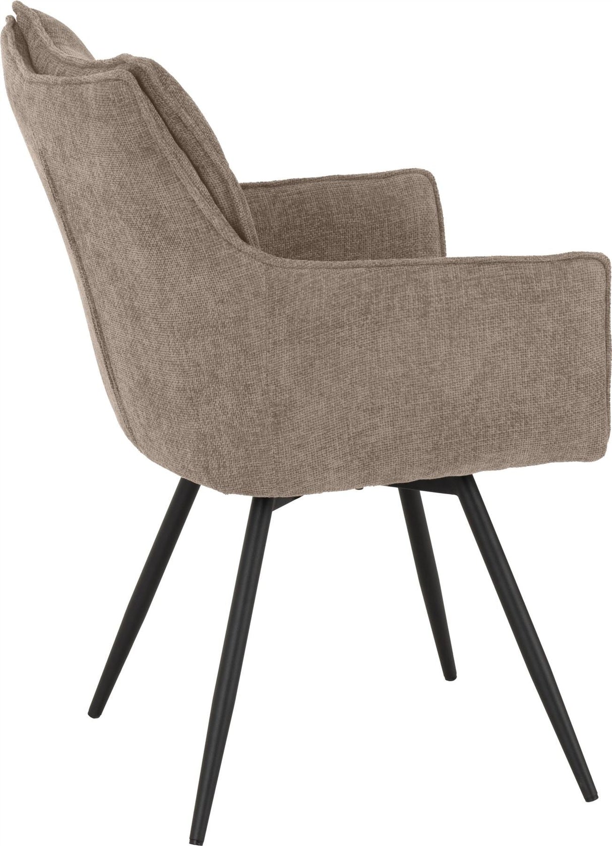2 Lewis Carver Swivel Chair High Arms - Seconique