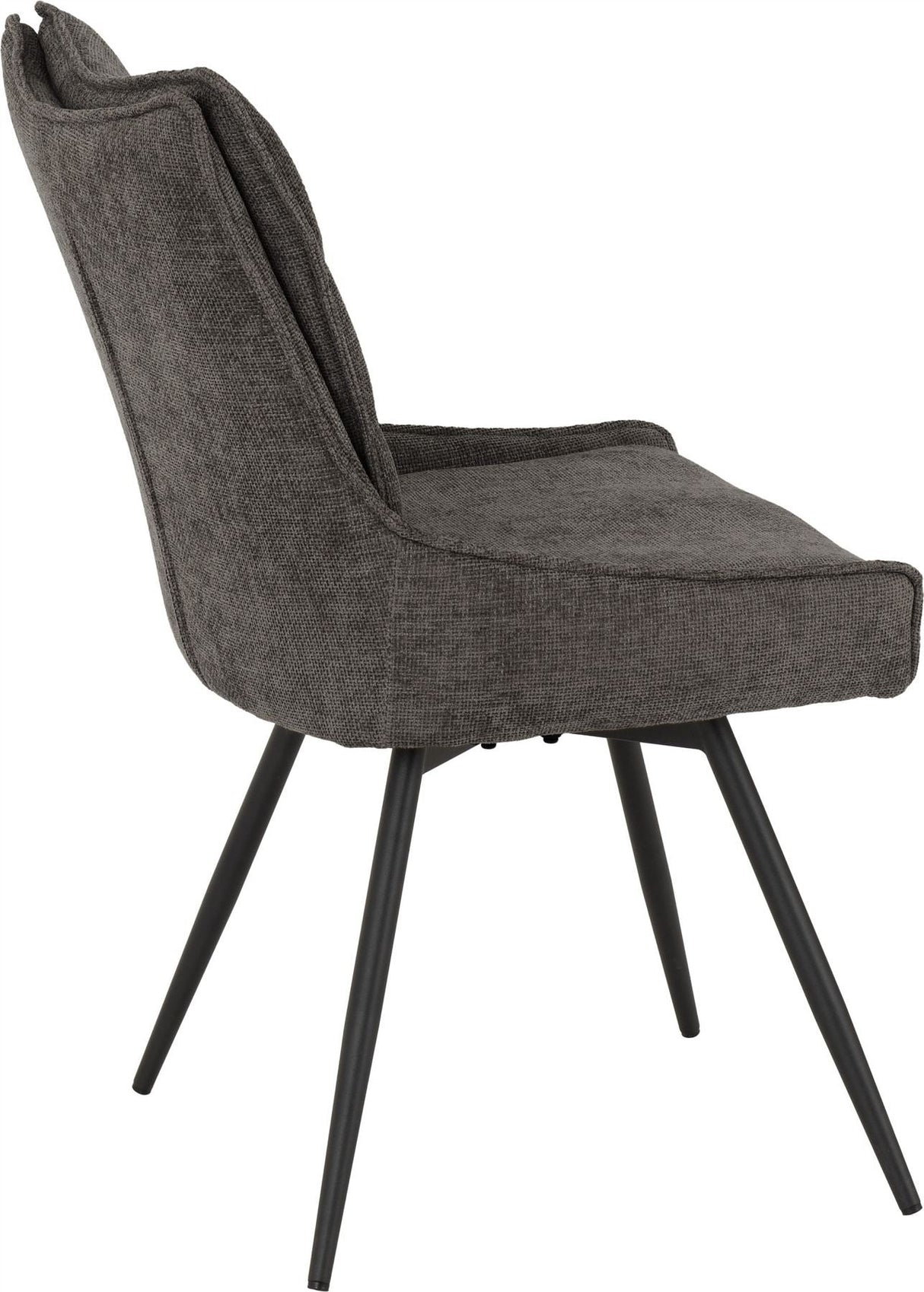 2 Lewis Carver Swivel Chair Low Arms - Seconique