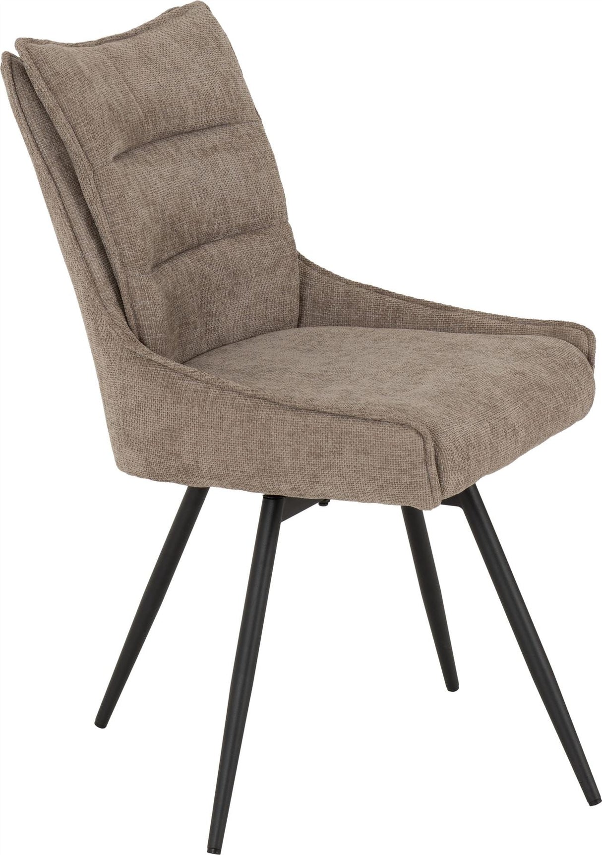 2 Lewis Carver Swivel Chair Low Arms - Seconique