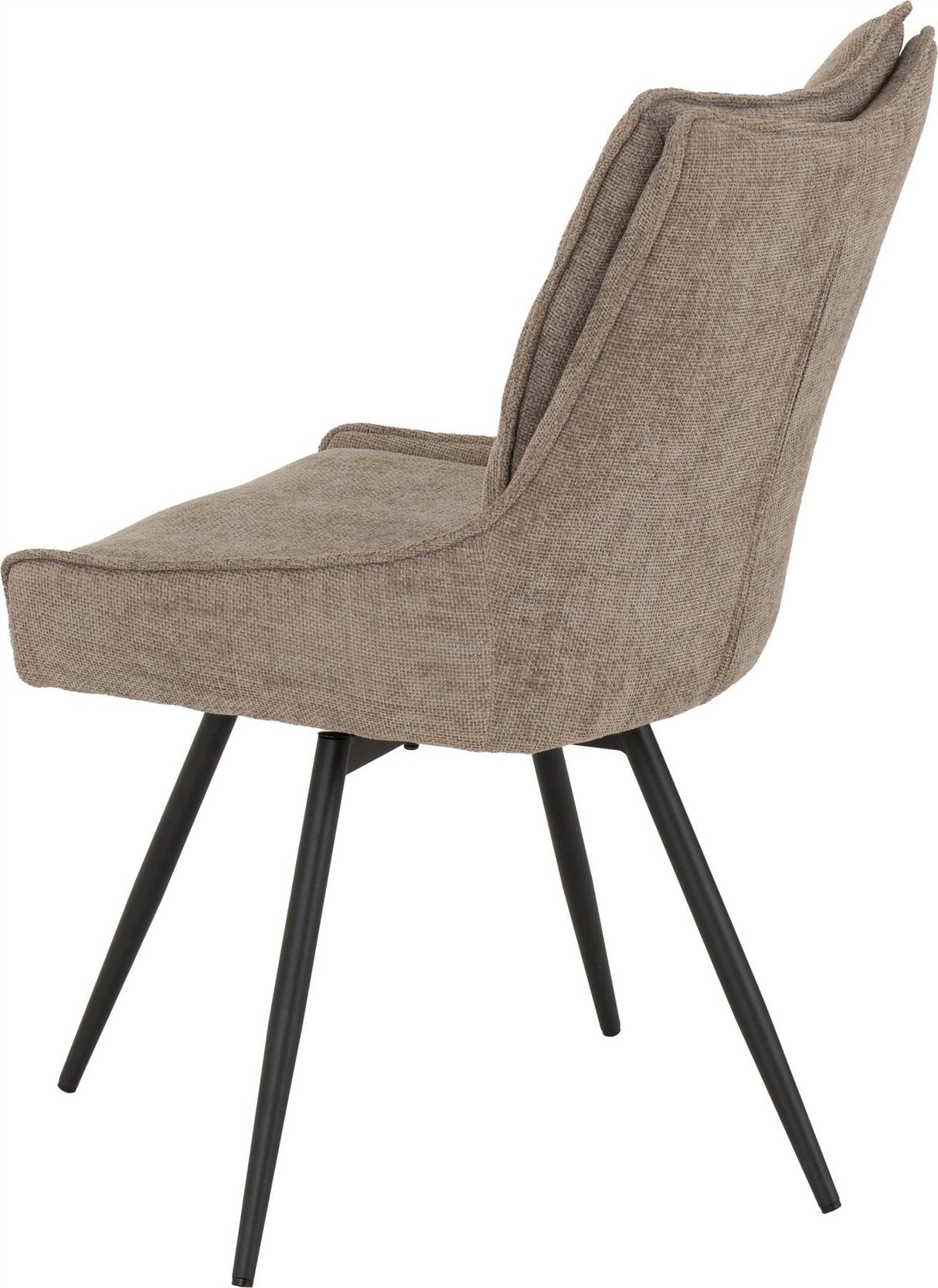 2 Lewis Carver Swivel Chair Low Arms - Seconique