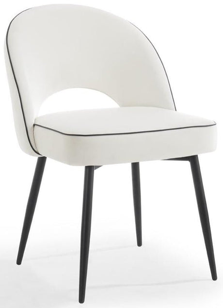 2 Tilly Velvet Dining Chairs - TGC