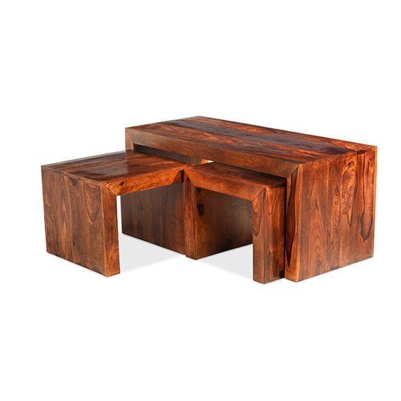 Sequoia Long John Nesting Coffee Table