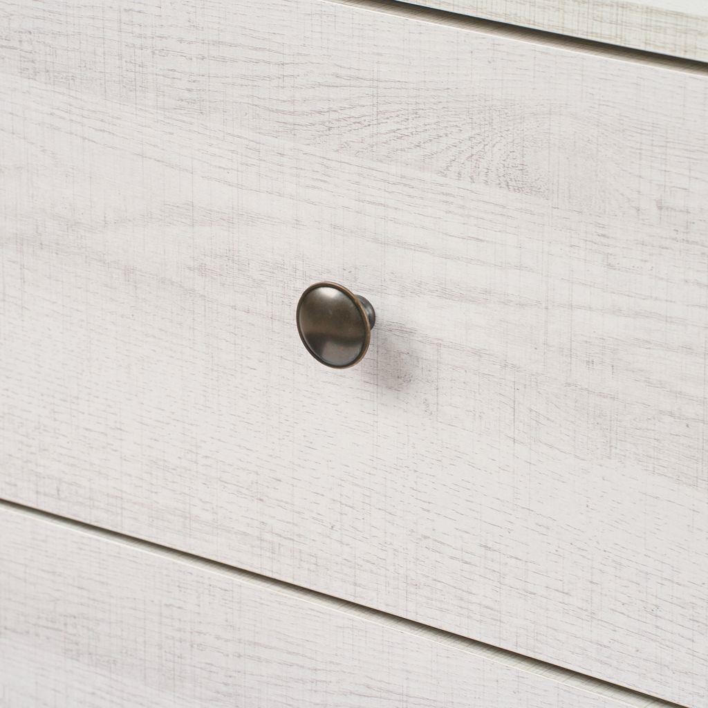 Alva Open Wardrobe Clothes Rail with 2 Drawers & 4 Shelves Set