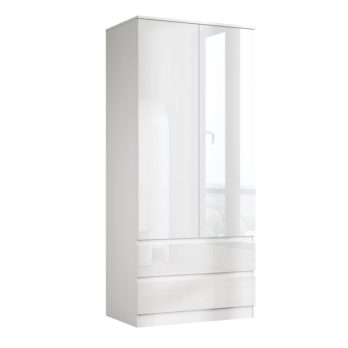 Soho 2 Door Wardrobe, 4 Drawer Chest & Bedside Tables 4 Piece Bedroom Set