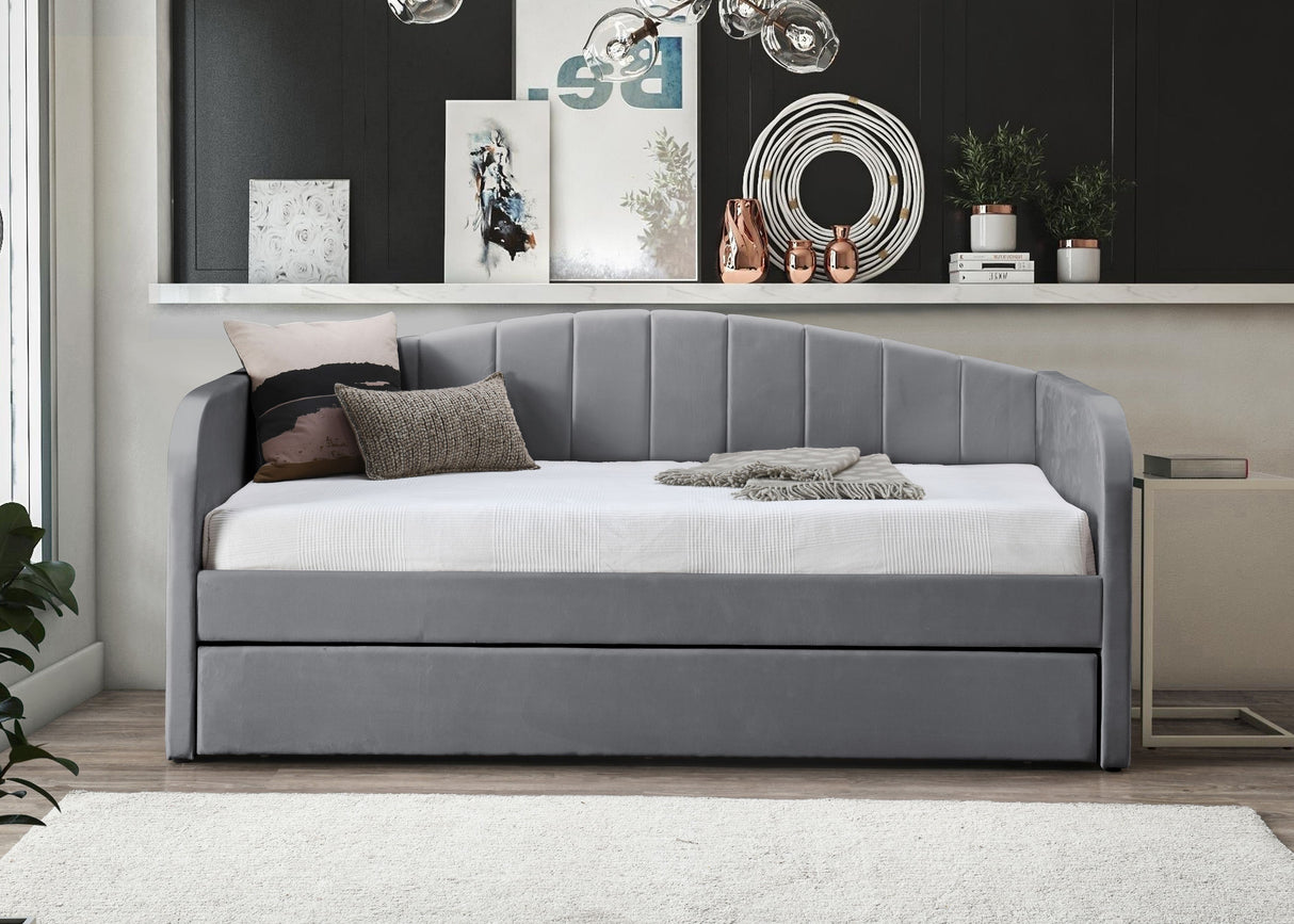 Fabric Sofa with Day Bed