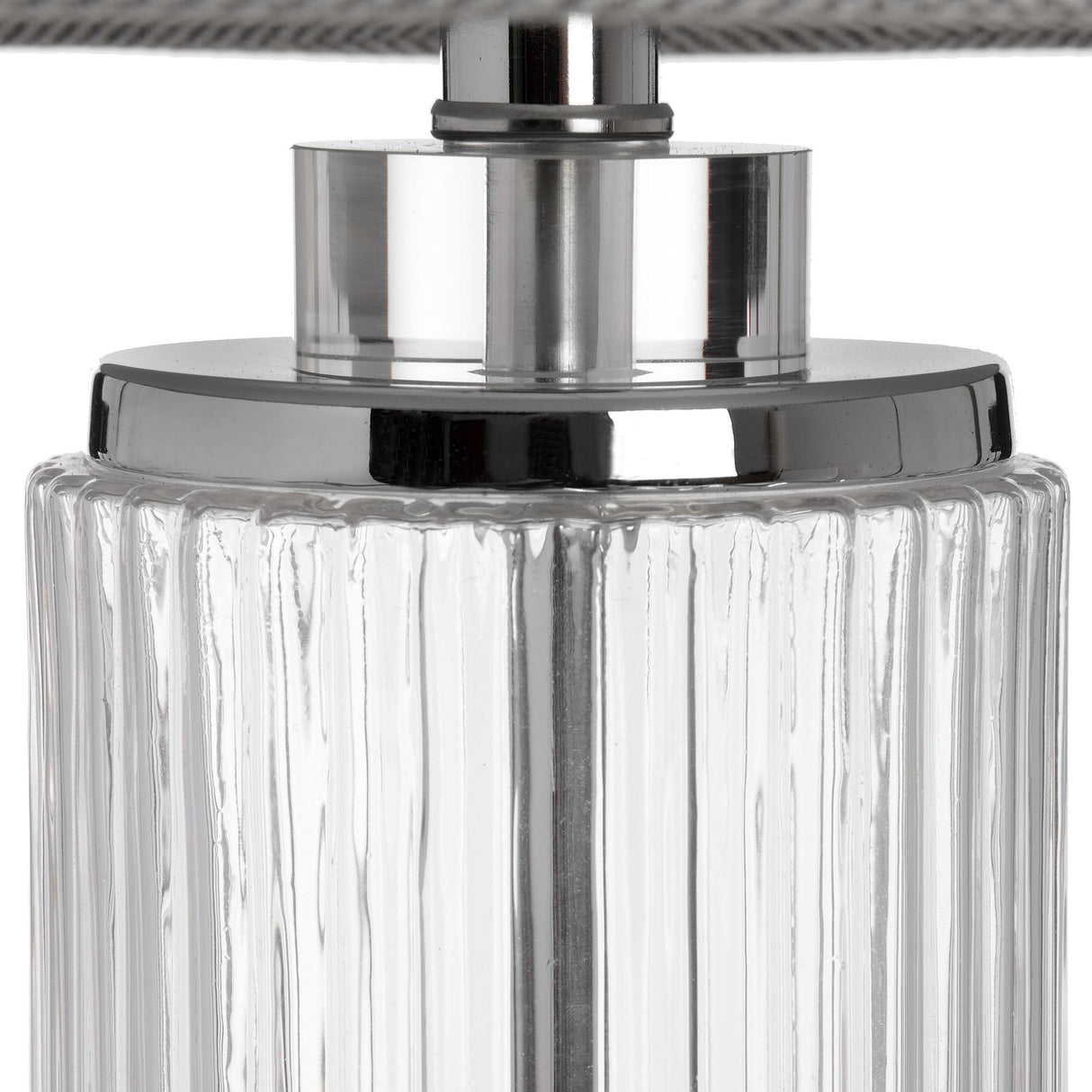 Roma Fluted Glass Table Lamp