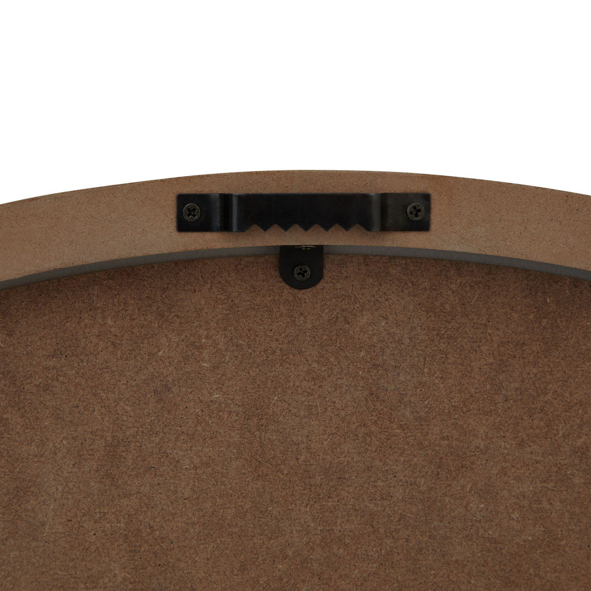 Large Rustic White Clock with Beaded Frame