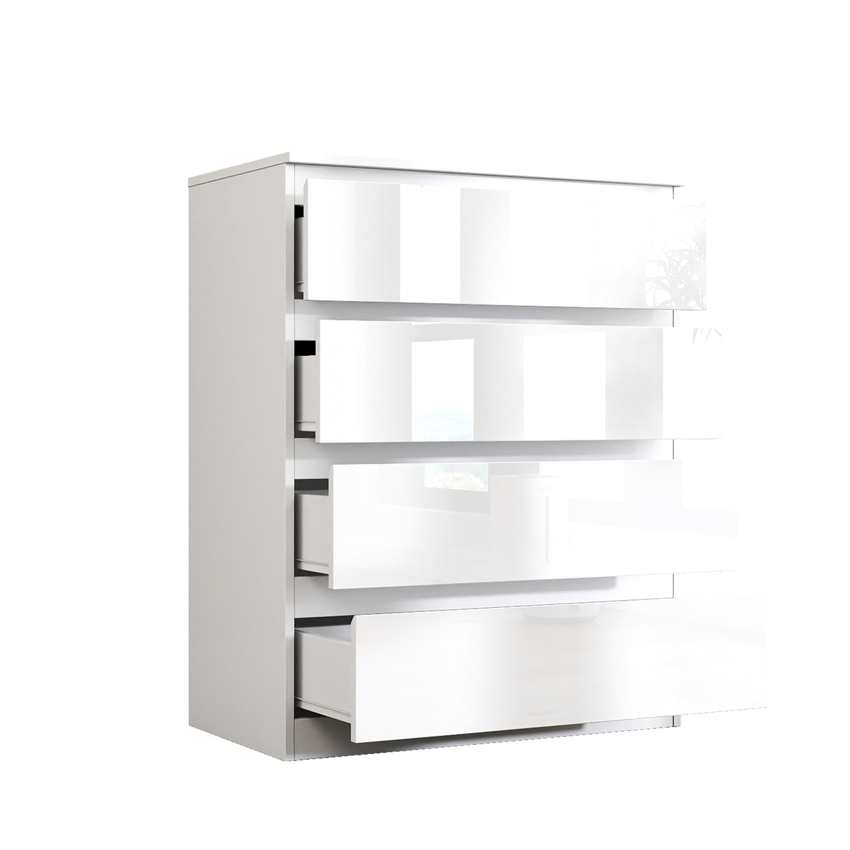 Soho 2 Door Wardrobe, 4 Drawer Chest & Bedside Tables 4 Piece Bedroom Set