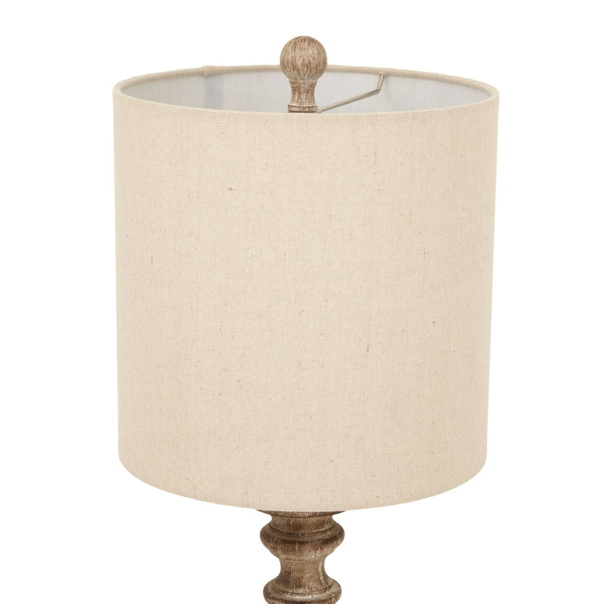 Pallido Candlestick Table Lamp with Linen Shade