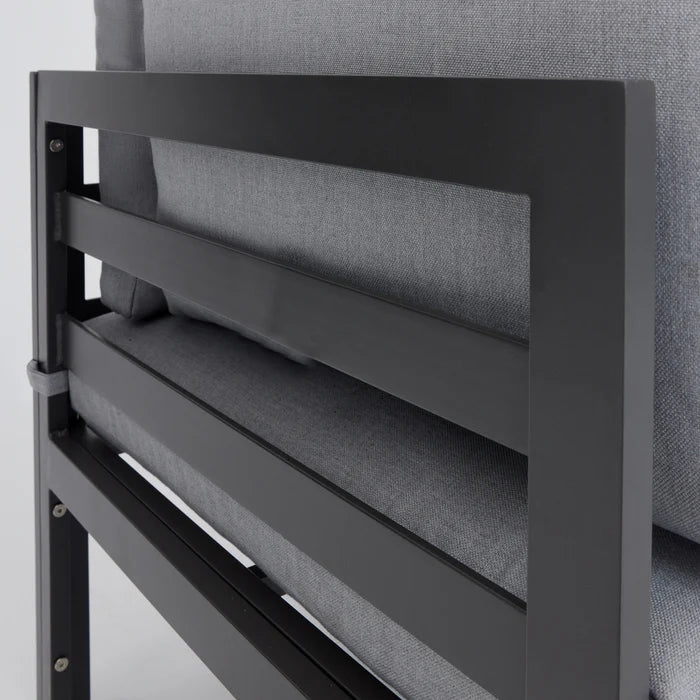 Faro U-Shape Modular Sofa and Rising Table with Cover