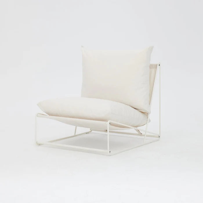 Marina Steel Garden Chair with Cushions and Cover