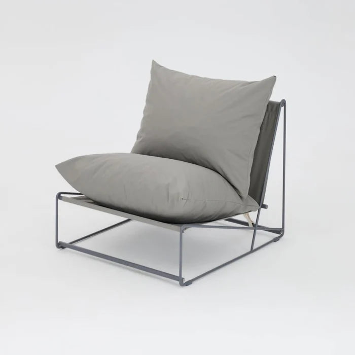 Marina Steel Garden Chair with Cushions and Cover