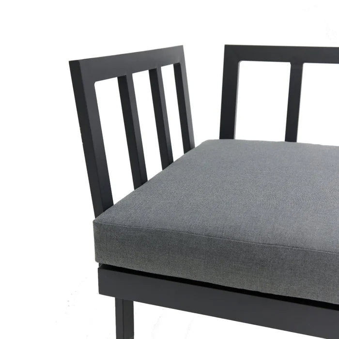 Skyros Corner Sofa and Coffee Table Garden Set with Cover