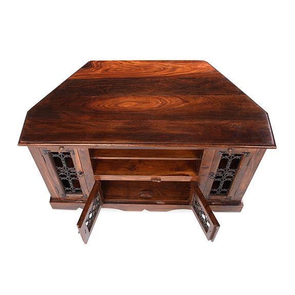 Denali 2 Door 2 Drawer Corner TV Unit