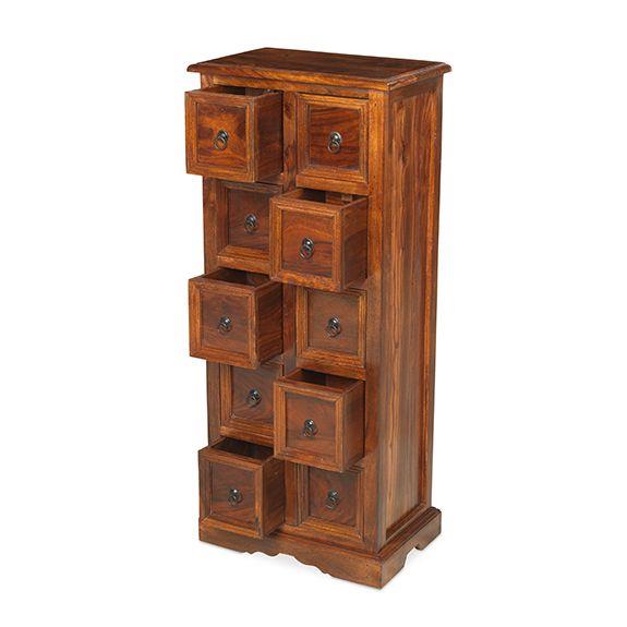 Denali 10 Drawer Media Storage Unit