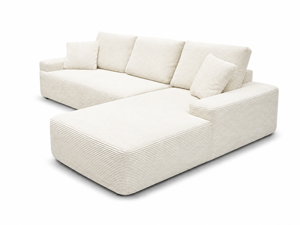 Cove Boneless Compressed Corner Chaise Sofa