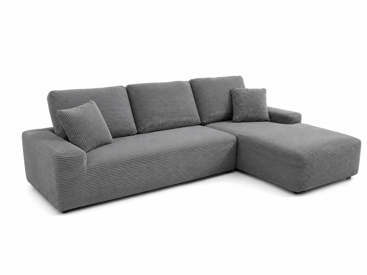 Cove Boneless Compressed Corner Chaise Sofa