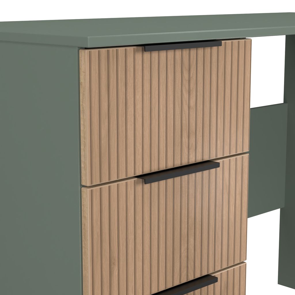 Java 3 Drawer Pedestal Desk
